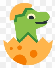 Dinosaur Egg Icon - Tyrannosaurus Emoji