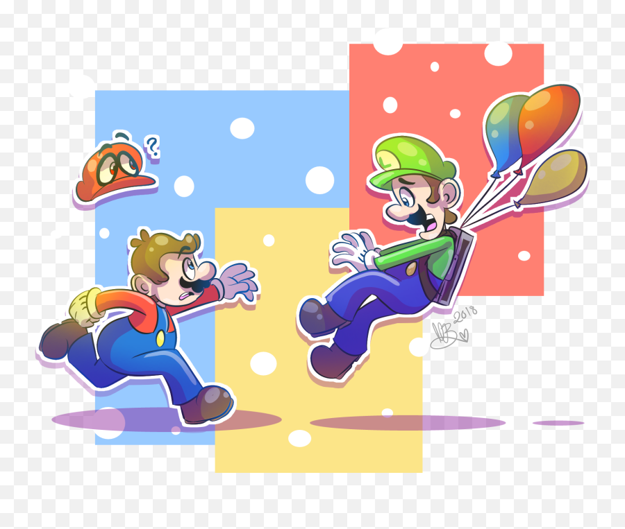 Save Him Omg - Mario Series Full Size Png Download Seekpng Luigi Go Daisy Deviantart Emoji,Omg Emoji Transparent
