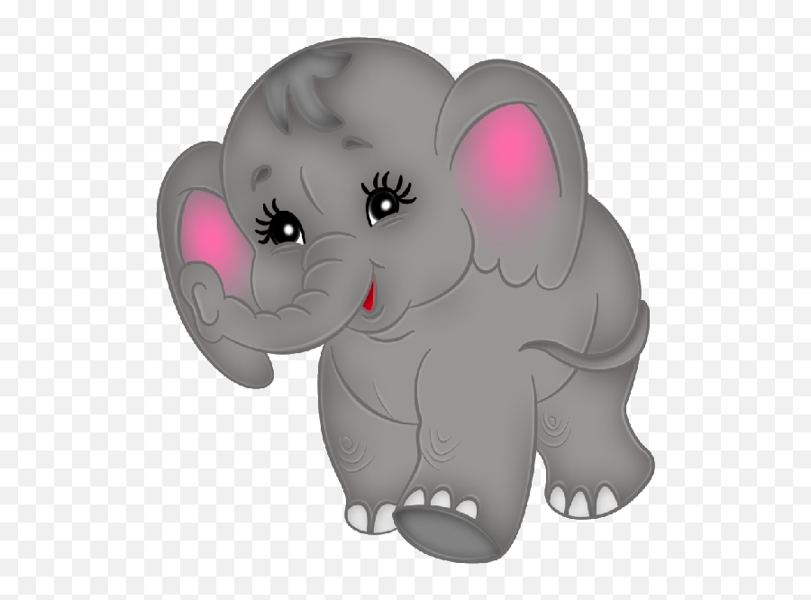 Baby Elephant Clipart 2 2 - Baby Cute Cartoon Elephant Emoji,Elephant Emoji