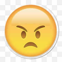 Download Angry Emoji Png File - Angry Emoji Transparent Background,Suprised Emoji
