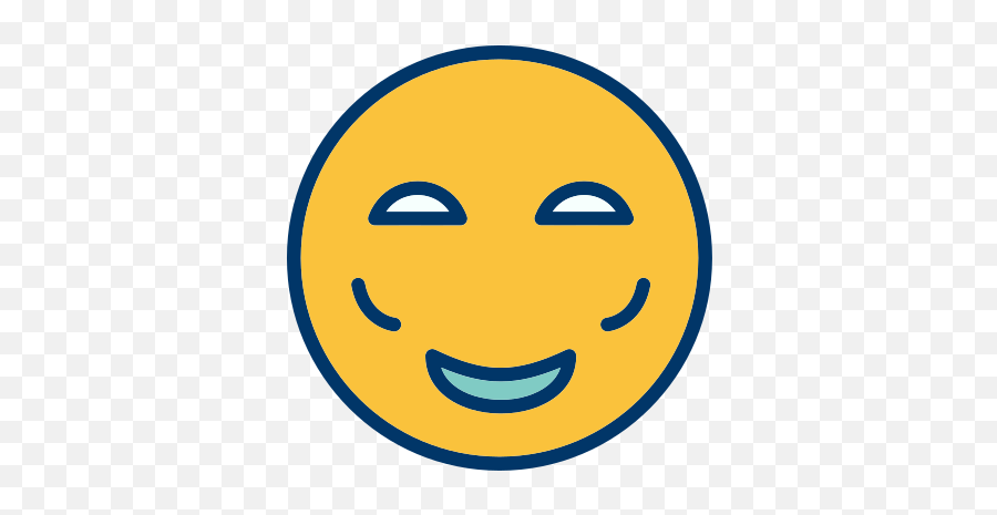 Blush Emoticon Face Smiley Free Icon Of Emoticons Filled - Meme Face Emoji,Blush Emoticon