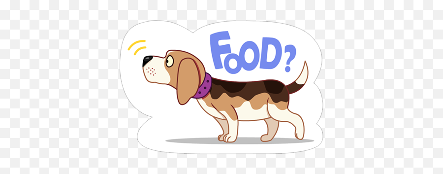 A Dogs World Sticker - Dog Catches Something Emoji,Dog Emoticons