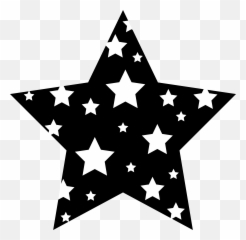 Free Black And White Stars Download Clip Art - Clipart Emoji