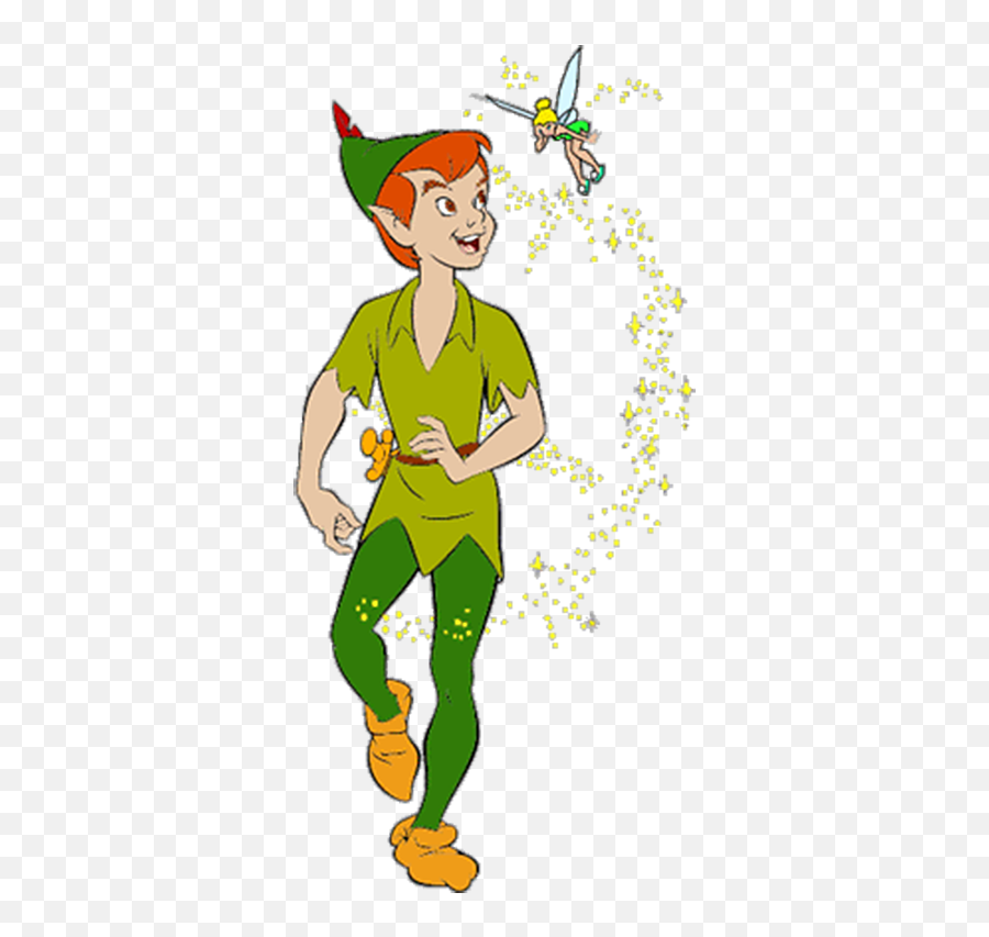 Peter Pan Tinker Bell Peter And Wendy - Peter Pan En Tinkerbell Emoji,Peter Pan Emoji