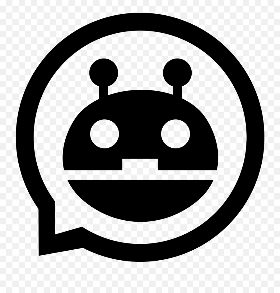 Robot Svg Png Icon Free Download - Video Black Icon Emoji,Robot Emoticon