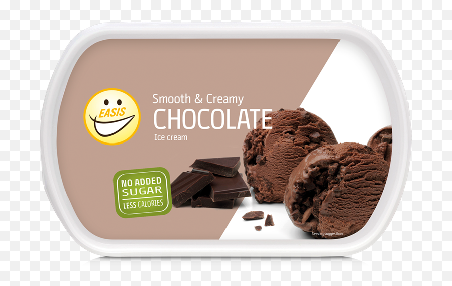 Easis Chocolate Ice Cream With Less - Chocolate Emoji,Ice Cream Emoticon