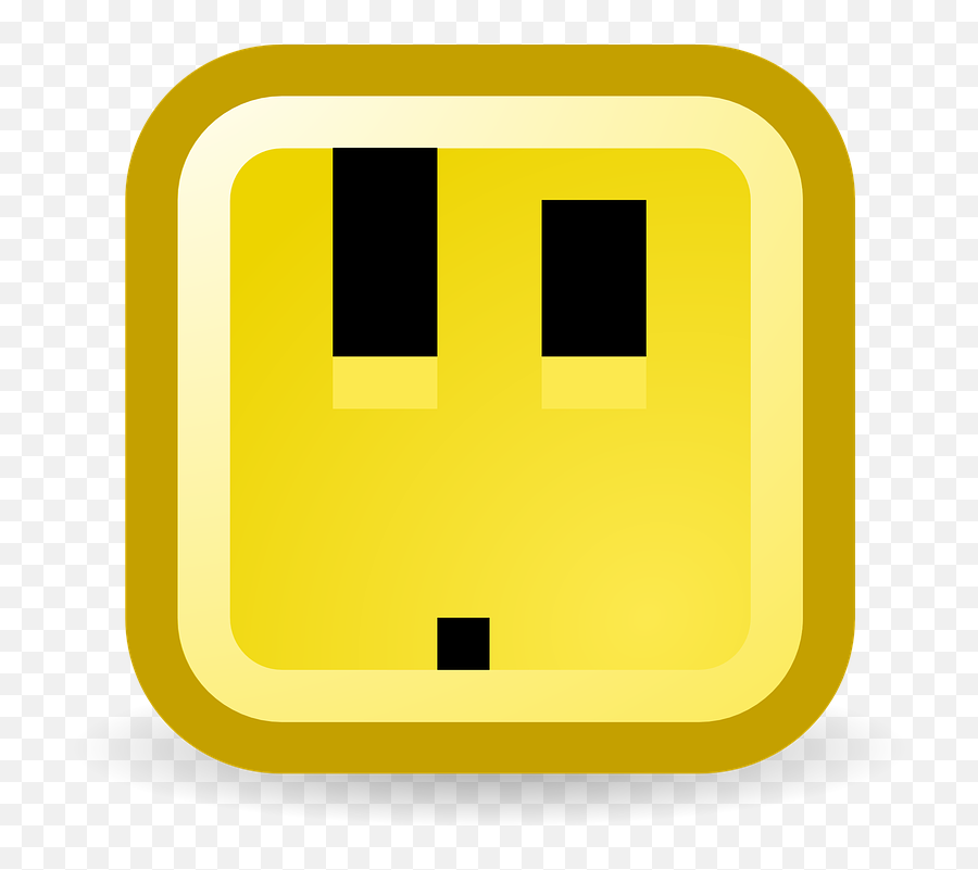 Confused Surprised Smiley - Clip Art Emoji,Celebration Emoji