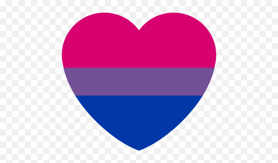 Pride Hearts - Bi Flag Heart Transparent Emoji,Sparkling Heart Emoji
