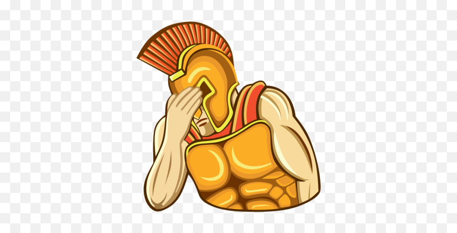 Roman Legion - Illustration Emoji,Man Face Palm Emoji