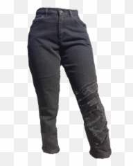 Werewolf Jeans Transparent Png - Aesthetic Black Emoji