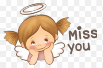 Angelito Cute Stickers For Whatsapp - Sticker Emoji,Emoji Angelito