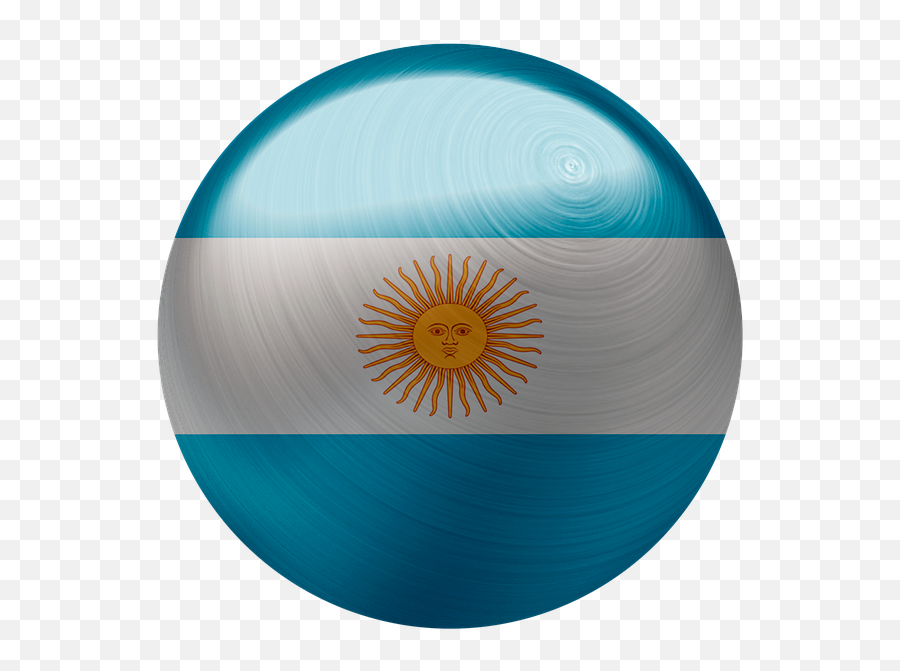 Argentina Flag Country - Bandera De Argentina En Circulo Png Emoji,Argentina Flag Emoji