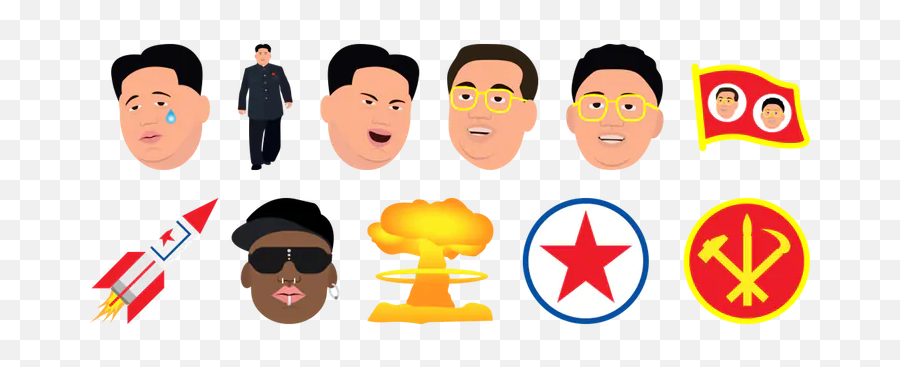 Kim Jong - Kim Jong Un Emoji,Kanye Emoji Copy And Paste