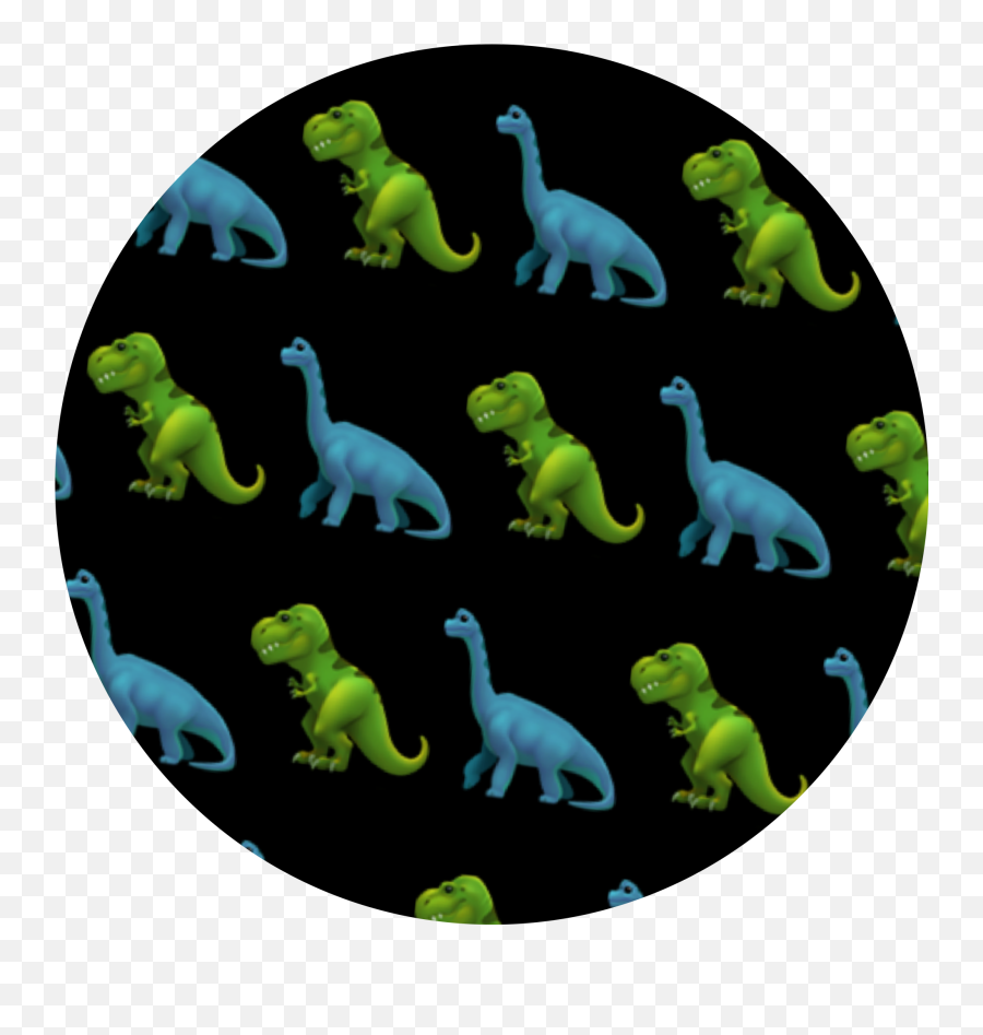Background Black Green Blue Freetoedit - Animal Figure Emoji,Dinosaur Emoji