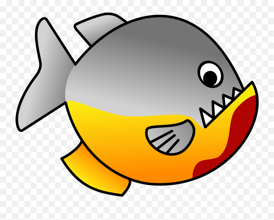 Piranha - Piranha Clipart Png Emoji,Wtf Emoticon