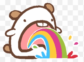 Emoticon Vomiting Gif - Transparent Throwing Up Emoji