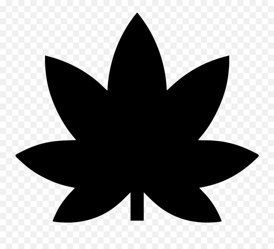 Marijuana Clipart Svg Marijuana Svg Transparent Free For - Drugs Leaf Logo Emoji,Weed Sign Emoji