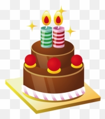 Cake Icon - New Year Png Emoji