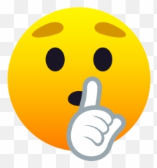 Emoji Shushing face to copypaste wpRock - Gif
