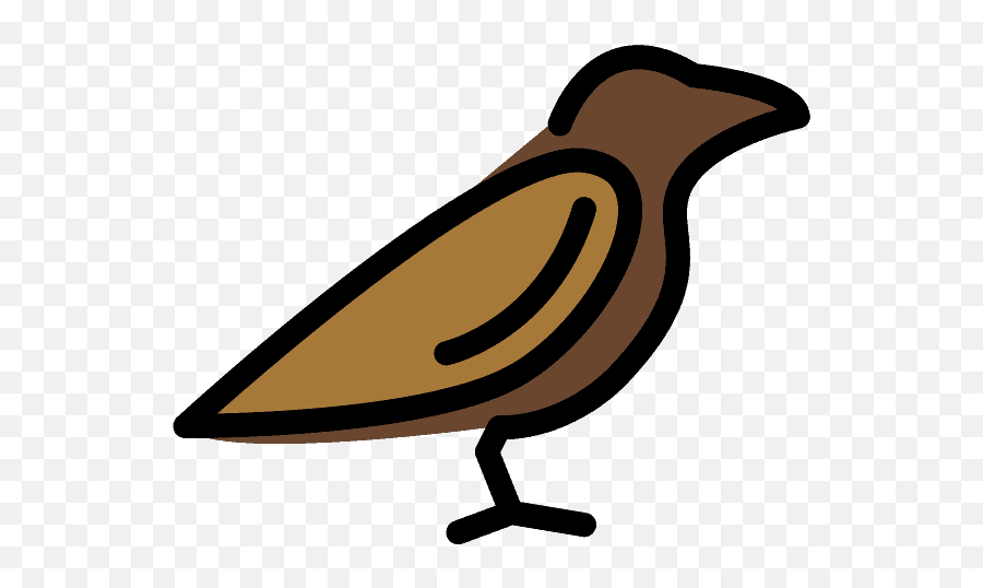 Bird Emoji Clipart - Emoji Passarinho,Dove Emoji