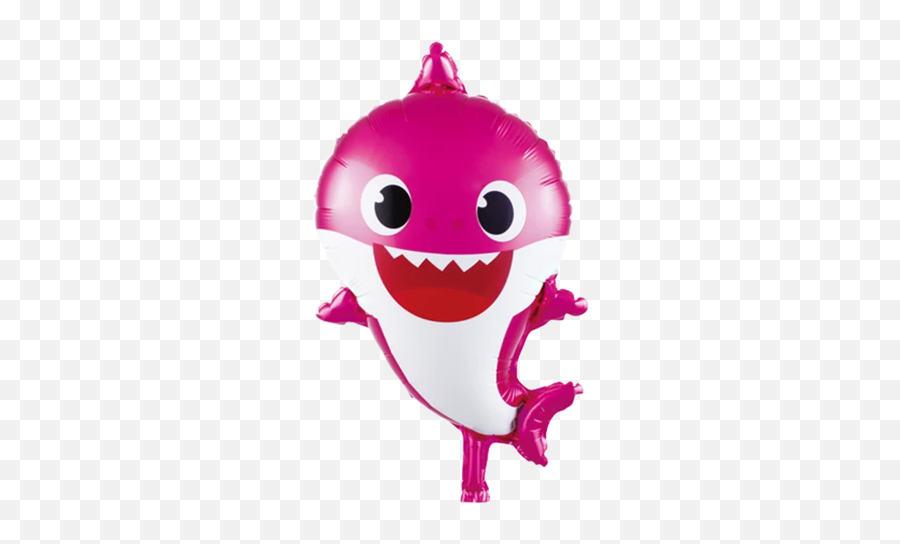 Baby Shark Party Supplies - Baby Shark Foil Balloon Blue Emoji,Emoji Gift Bags