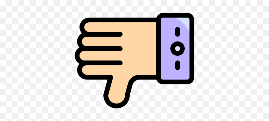Dislike Logo Icon Of Colored Outline Style - Available In Horizontal Emoji,Dislike Emoji
