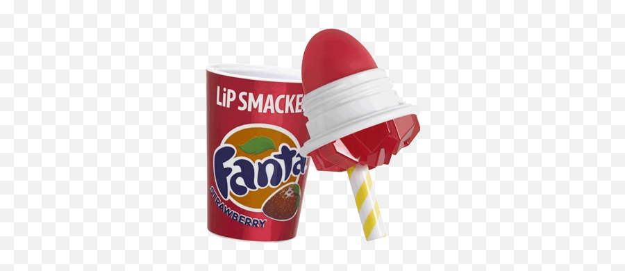 Fanta Strawberry Cup Lip Balm - Lip Smacker Fanta Strawberry Emoji,Emoji Lip Balm