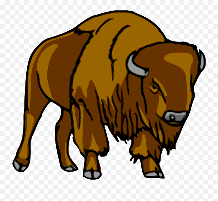 Buffalo Clipart - Bison Clipart Emoji,Bison Emoji