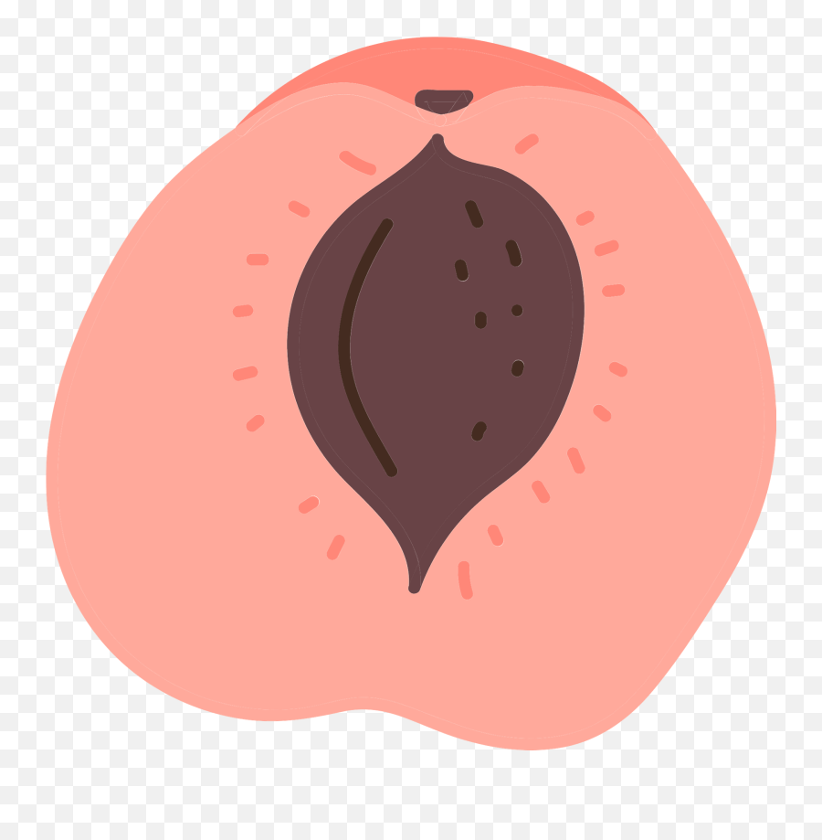 Peach Clipart Free Download Transparent Png Creazilla - Café E Bistrô Emoji,Peaches Emoji