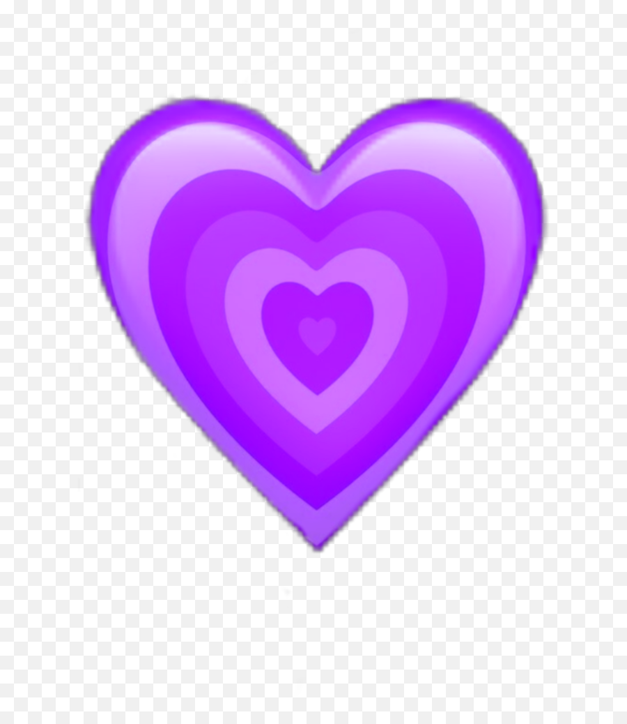 Purple Emoji Heart Beat Hearts Sticker - Girly,Beat Emoji