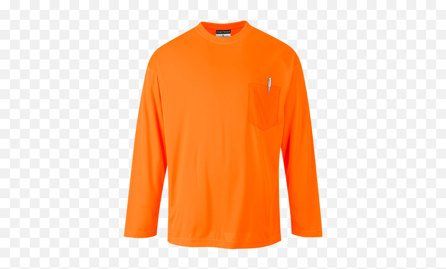 Portwest S579 Long Sleeve Pocket T - Shirt Koszulki Robocze Z Dugim Rkawem Emoji,Emoji Long Sleeve Shirt