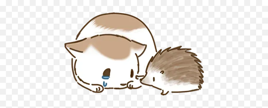 Ogawa Neko Whatsapp Stickers - Stickers Cloud Domesticated Hedgehog Emoji,Neko Emoji