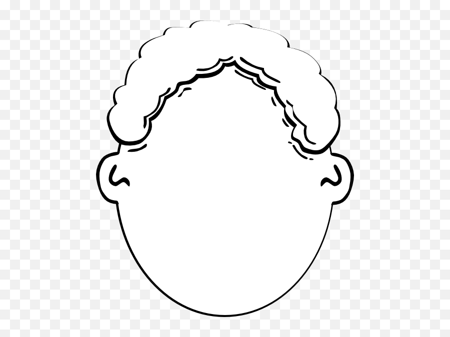 Blank Drawing Face Picture - Boy Blank Face Template Emoji,Emoji Face Templates