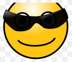 Download Smiley Face With Glasses Meme - Cool Emoji