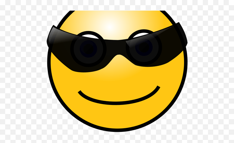 Download Smiley Face With Glasses Meme - Cool Smiley Emoji,Emoji With Glasses