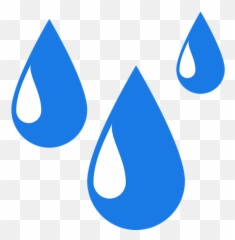 Free Droplets Water Illustrations - Gotas De Agua Vector Emoji,Snowflake Emoji
