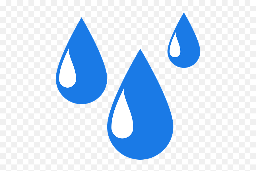 Free Droplets Water Illustrations - Gotas De Agua Vector Emoji,Snowflake Emoji