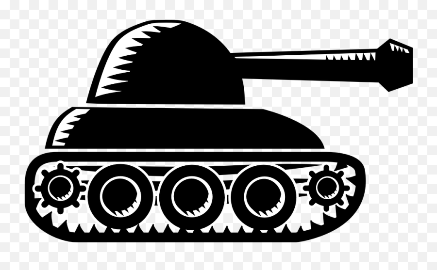 Tank War Weapon - Wwi Clipart Emoji,Skull Gun Knife Emoji