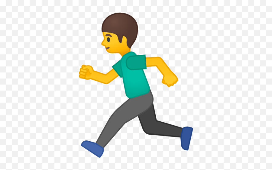 Person Running Emoji - Running Emoticon Png,Person Emoji