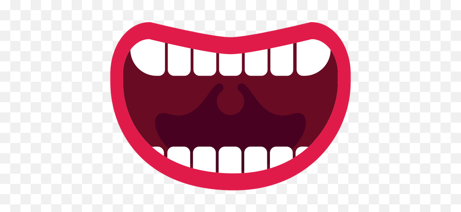 Bare Teeth Open Mouth Icon - Mouth Icon Png Emoji,Emoji Licking Lips