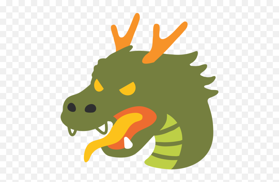 Dragon Face Emoji - Dragon Emoji Android,Dragon Emoji
