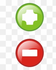 Png Plus Minus Icons Symbols Red - Signo Más Y Menos Emoji