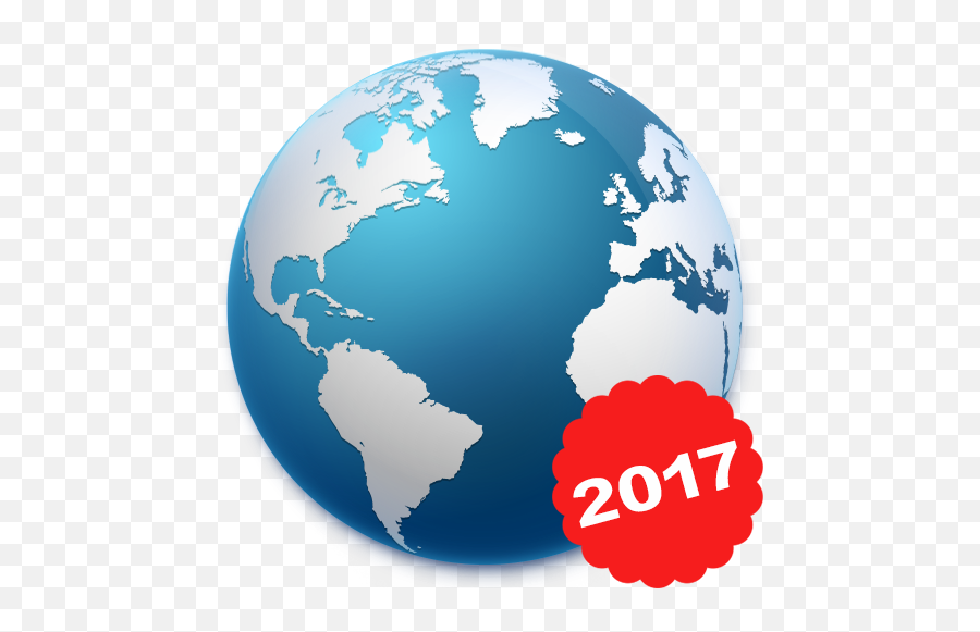 Web Browser Fast Explorer 2 - World Map Globe Clipart Emoji,Emojistan
