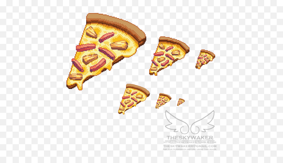 Hawaiian Pizza Food Pineapple Pepperoni - Pineapple Pizza Pixel Art Emoji,Pineapple Pizza Emoji