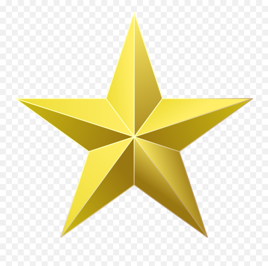 Golden Star 2 - Gold Star No Background Emoji,Gold Star Emoticon