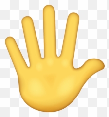 Hand Emoji Clipart Finger - Stop