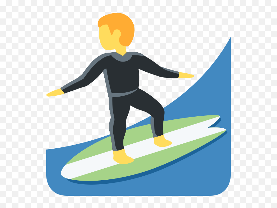 Twemoji12 1f3c4 - Surfboard Emoji,Fist Pump Emoji