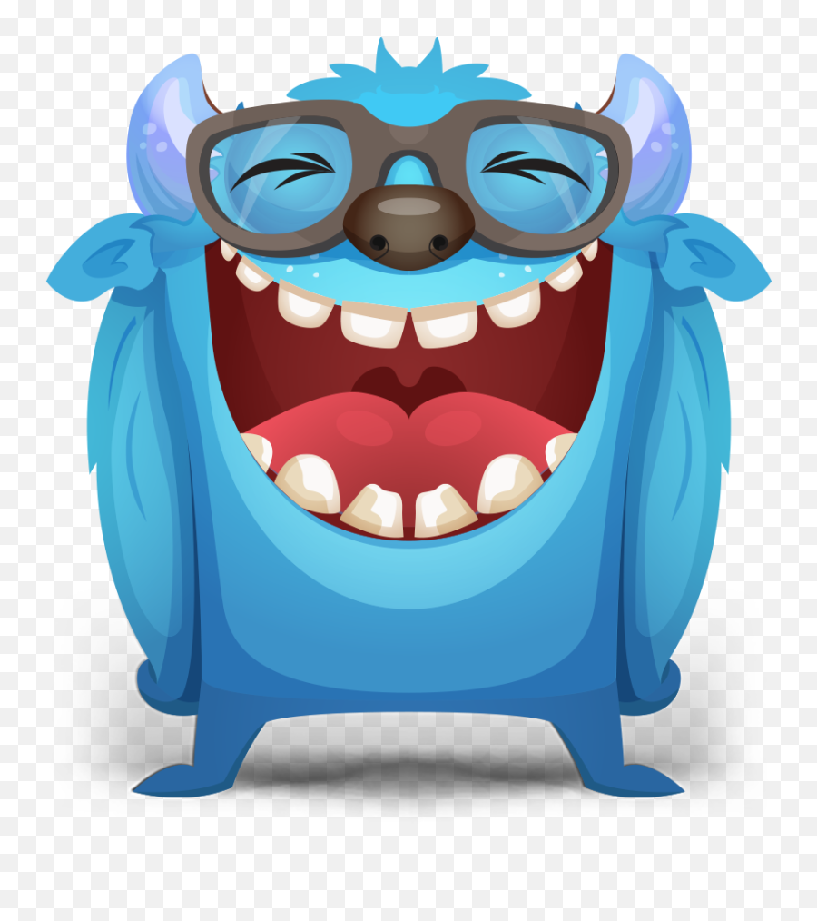 Hd Transparent Laughter Hd - Laughing Monster Emoji,Laughing Emoji Animated
