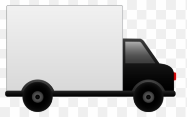 Food Delivery Truck Clipart Free - Transparent Background Truck Clipart Emoji,Moving Truck Emoji