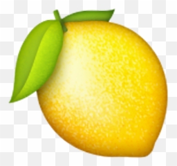 Lemon Emoji Transparent Png Clipart Free Download - Lemon Emoji Png,Kiwi Emoji